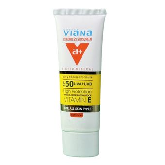 ضد آفتاب بی رنگ ویانا SPF50