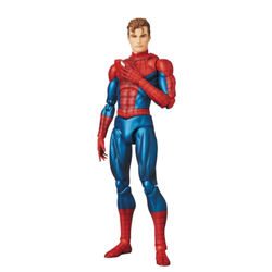 اکشن فیگور اسپایدرمن spiderman با اکسسوری و سر اضافه سری amazing spider -man comic ارتفاع 15cm