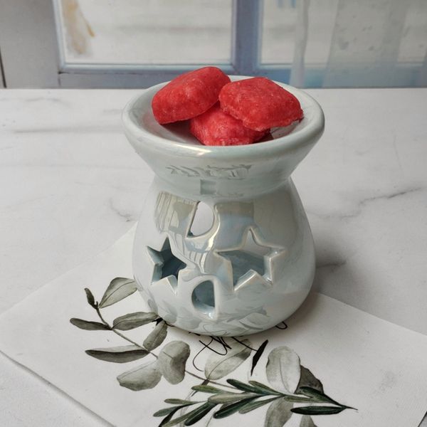 اسانس سوز سرامیکی مدل ماه و ستاره