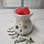 اسانس سوز سرامیکی مدل ماه و ستاره