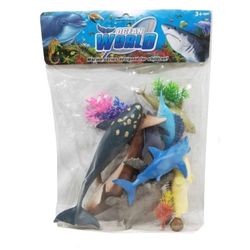 فیگور حیوانات دریایی ست 6 عددی کد 093