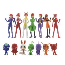 فیگور دختر کفشدوزکی ست 14 عددی ارتفاع 10cm کد 2887