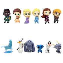 فیگور فروزن Frozen ست 12 عددی ارتفاع 5cm کد 1788