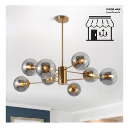 لوستر مولکولی مدرن مناسب اتاق خواب و آشپزخانه آویز مینیمال سقفی
