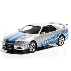 ماکت فلزی ماشین نیسان اسکای لاین مقیاس 1.24 کد 24501