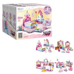 لگو ساختنی دخترانه پک 4 عددی کد 30005 بزند GUDI