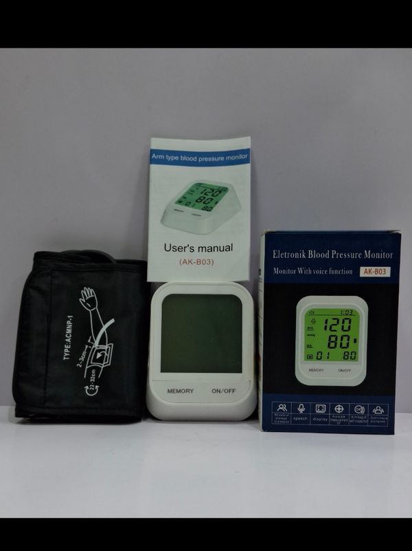 دستگاه فشار خون سخنگو فارسی آرم استایل مدل AK_B03