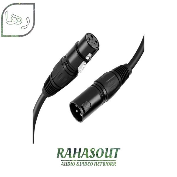 کابل میکروفون - 5 متری - دو سر کنون