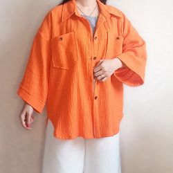 شومیز پرتقال
