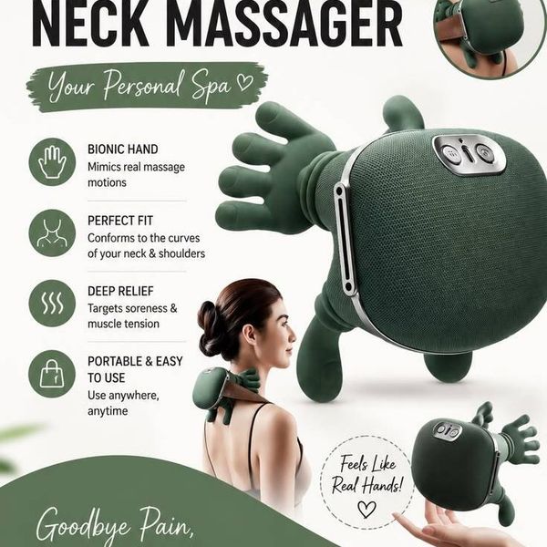 ماساژور گردن چندانگشتی هوشمند