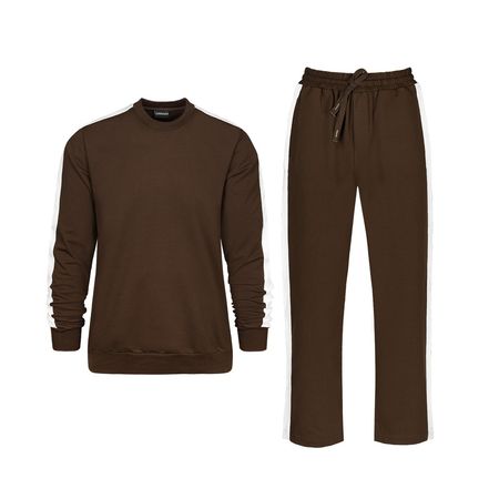 ست تی‌شرت آستین بلند و شلوار راحتی مردانه مدل SB-SS-041774