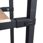 استند دکوری فلز و چوب مدل آراسته