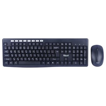 کیبورد و ماوس بی سیم رویال مدل RKM-870