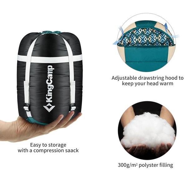 کیسه خواب کینگ کمپ مدل KS2023