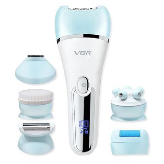 ست اصلاح و اپیلاتور 6 کاره بانوان VGR مدل V-733 با قابلیت ضدآب IPX7