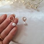 گوشواره زنانه ژوپینگ مدل مروارید کد 121232941212