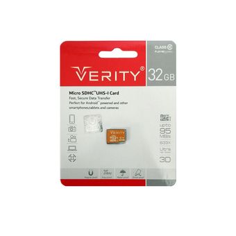 رم میکرو 32 گیگ وریتی Verity U106 U1 95MB/s