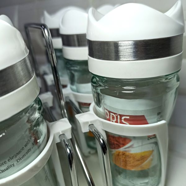 ست جا ادویه 8 پارچه کاپریس مدل فلورا کد GGW8