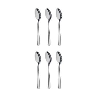قاشق چای خوری صنایع استیل ایران مدل مودنا بسته 6 عددی 