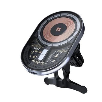 پایه نگهدارنده موبایل و شارژر وایرلس 15 وات مک دودو مدل CH-234 با گارانتی شرکتی