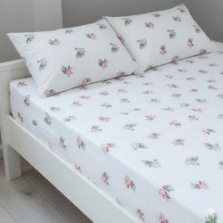 سرویس ملحفه 2 نفر 3 تکه انگلیش هوم مدل Rose Blush