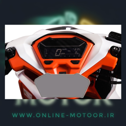 طلق و محافظ کیلومتر موتورسیکلت مناسب برای هوندا کلیک مدل A-58-CLK-BLK (دودی)