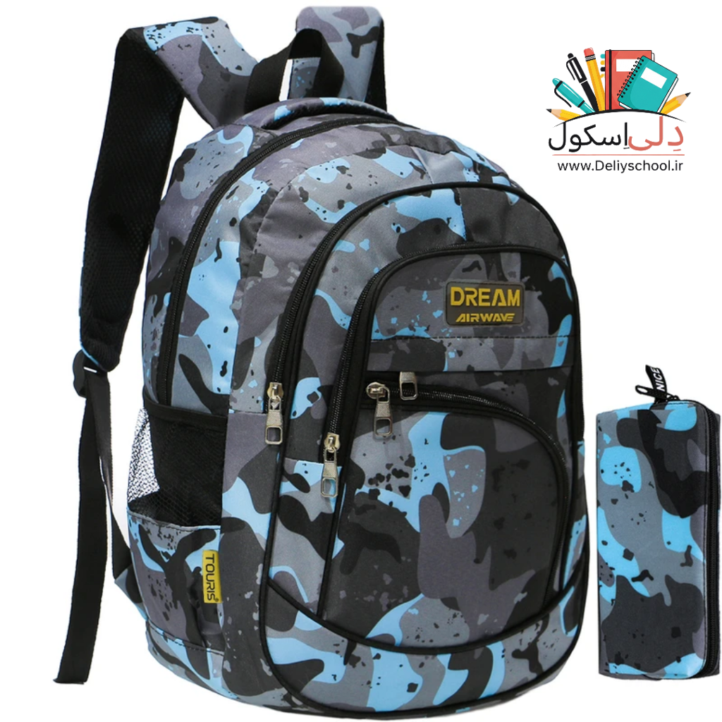 ست کوله پشتی و جامدادی TourisBag مدل Dream