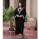 کفتان مجلسی یقه گلدوزی قواره دار  مدل مارال