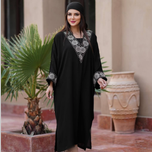 کفتان مجلسی یقه گلدوزی قواره دار  مدل مارال