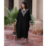 کفتان مجلسی یقه گلدوزی قواره دار  مدل مارال