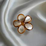 کلیپس مو طرح گل پنج پر