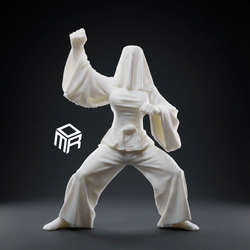 فیگور روح زن کاراته باز