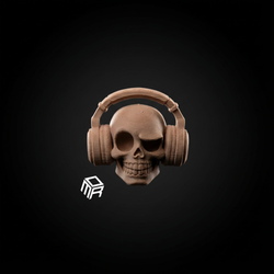 فیگور جممه هدفون به سر