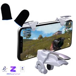 دسته بازی پابجی مدل GAME به همراه آستین کنترل کننده انگشت/جدید/تست شده در zetas.ir
