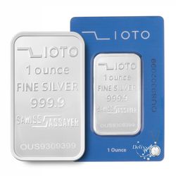 شمش نقره 1 اونسی زیوتو