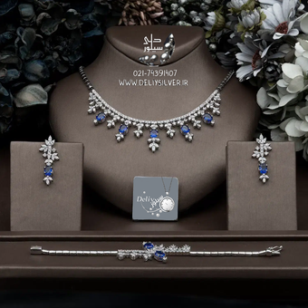 سرویس نقره زنانه دلی سیلور مدل لوکس آناهیتا کد B4