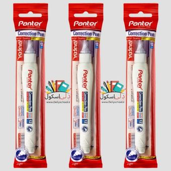 غلط گیر قلمی پنتر Panter مدل CP 102 حجم 12 میلی لیتر بسته 3 عددی