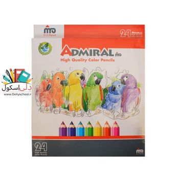 مداد رنگی 24 رنگ آدمیرال ADMIRAL