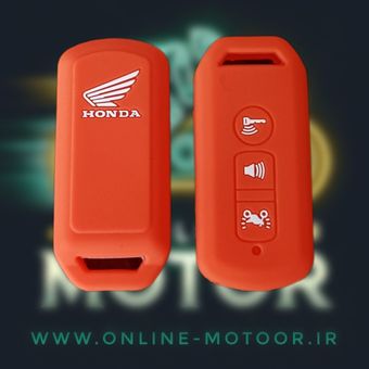 کاور ریموت موتورسیکلت مدل A-12-ORG مناسب برای هوندا کلیک (نارنجی)