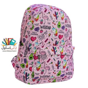 کوله پشتی دخترانه TourisBag مدل Naughty Girl