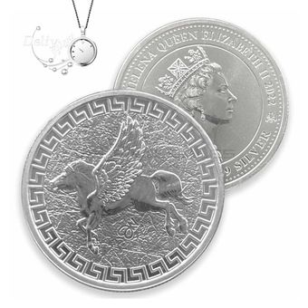 سکه نقره 1 اونسی سنت هلنا ملکه الیزابت دوم ضرب 2022 عیار 999