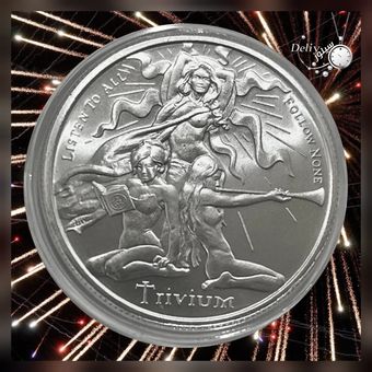 سکه نقره 1 اونسی تریویوم گرلز ضرابخانه گلدن استیت عیار 999