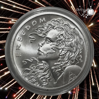 سکه نقره 1 اونسی آزادی ضرابخانه گلدن استیت عیار 999