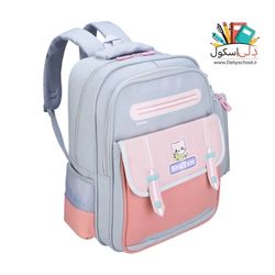 ست کوله پشتی و جامدادی دخترانه چینی ShuTxm مدل Cat - 8109