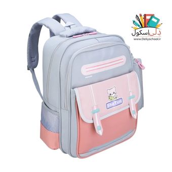 ست کوله پشتی و جامدادی دخترانه چینی ShuTxm مدل Cat - 8109