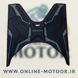 کف پایی موتورسیکلت مدل CT_5 مناسب برای کلیک 150 (رنگ خاکستری)