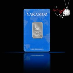 شمش نقره 10 گرمی یاکاموز
