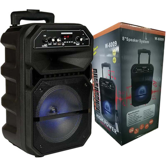 اسپیکر چمدانی بلوتوثی قابل حمل W-6009 کیفیت بالا