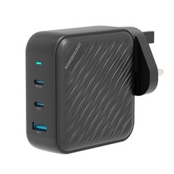 شارژر دیواری پاورولوژی مدل PWCUQC022 ظرفیت 140 وات