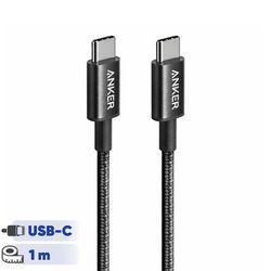کابل تبدیل USB-C به USB-C انکر مدل Nylon A8752 طول یک متر
